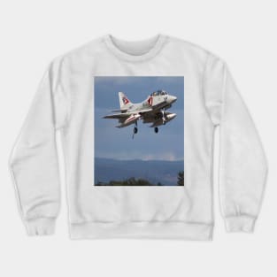 A-4 Skyhawk landing Crewneck Sweatshirt